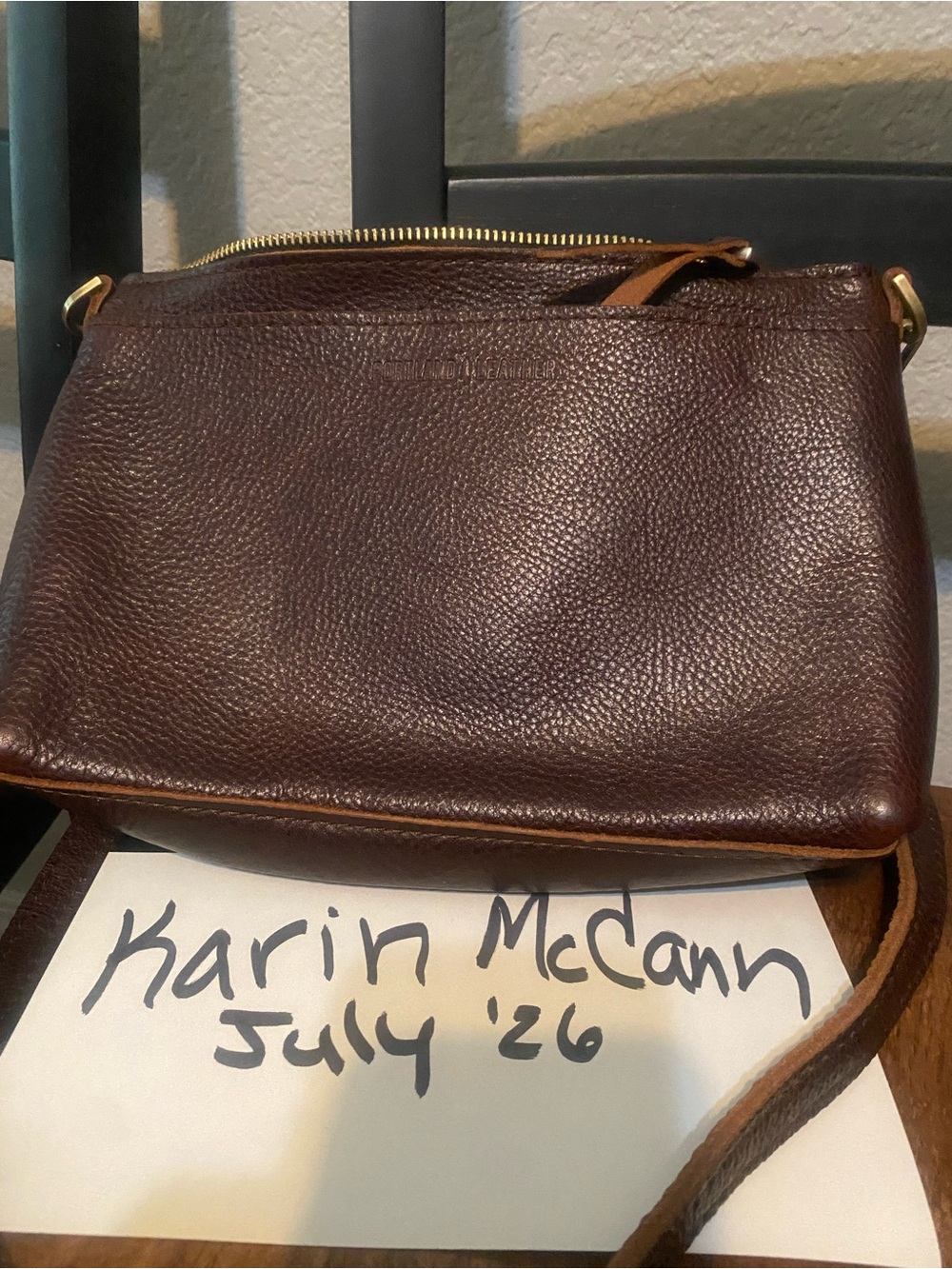 Nutmeg classic poppy: Portland leather goods